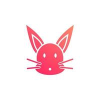 rabbit zodiac vector for website symbol icon presentation