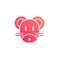 rat zodiac vector for website symbol icon presentation