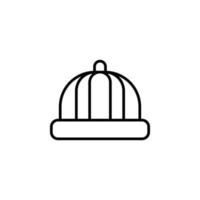hat chinese vector for website symbol icon presentation