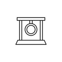 chinese gongs vector for website symbol icon presentation
