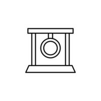 chinese gongs vector for website symbol icon presentation