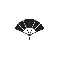 hand fan vector for website symbol icon presentation