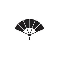 hand fan vector for website symbol icon presentation