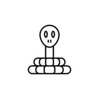 snake zodiac vector for website symbol icon presentation