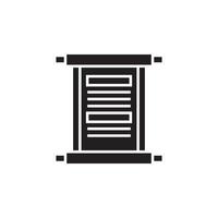 chinese scroll vector for website symbol icon presentation