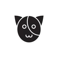 vector del zodiaco del perro para la presentación del icono del símbolo del sitio web
