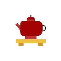 tea pot vector for website symbol icon presentation