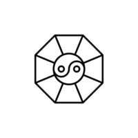 ornamento chino vector para sitio web símbolo icono presentación