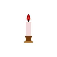 candle vector for website symbol icon presentation