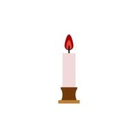 candle vector for website symbol icon presentation