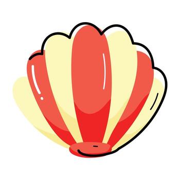 Trendy Shellfish Concepts vector
