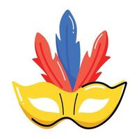 Trendy Masquerade Concepts vector