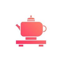 tea pot vector for website symbol icon presentation