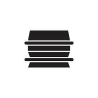 Chinese bowl vector for website symbol icon presentation