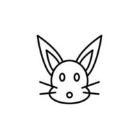 rabbit zodiac vector for website symbol icon presentation