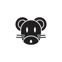 rat zodiac vector for website symbol icon presentation