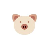 vector de zodiaco de cerdo para presentación de icono de símbolo de sitio web