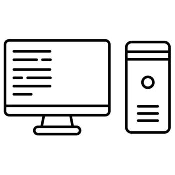 Computer which can easily edit or modify vector