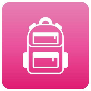 mochila que puede editar o modificar fácilmente vector