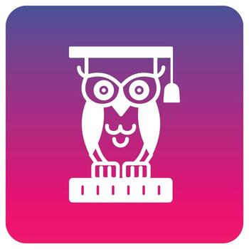 búho que puede editar o modificar fácilmente vector