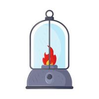 kerosene lantern icon vector