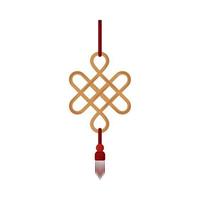 chinese ornament icon vector