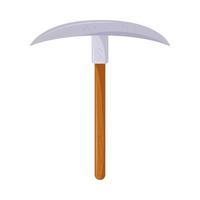 pickaxe tool icon vector