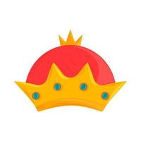 crown with gemstones vector