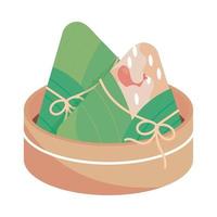 zongzi food china vector