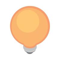 isometric light bulb vector