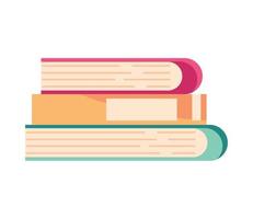 stack of books vector