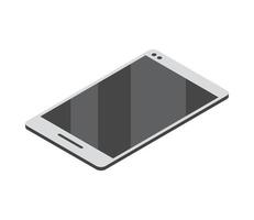 isometric smartphone icon vector