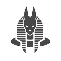 diosa anubis egipcia vector