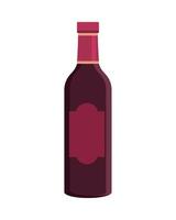 wine bottle icon vector