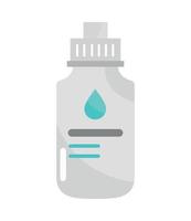 medical dropper bottle vector