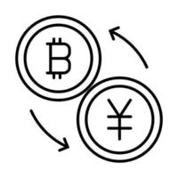 Currency Related Vector Line Icons. Contains such Icons as Exchange Rate and Currency Forecast, Change Graph