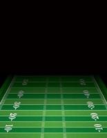 American Football Field Background Template Illustration vector