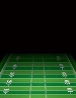 American Football Field Background Template Illustration vector