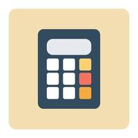 calculator icon design vector template