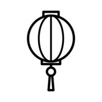 chinese lanterns icon design vector template