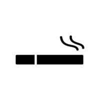 plantilla de vector de diseño de icono de cigarrillo