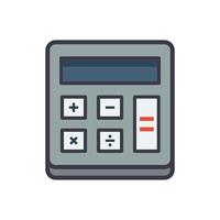 calculator icon design vector template