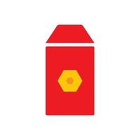chinese new year envelope icon design vector