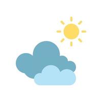 cloudy icon design vector template