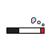 cigarette icon design vector template