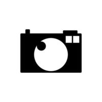 vector de diseño de icono de fotografía de cámara