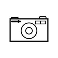 vector de diseño de icono de fotografía de cámara