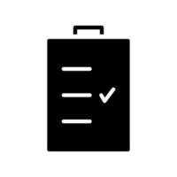 checklist icon design vector template