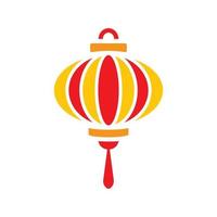 chinese lanterns icon design vector template