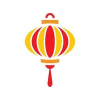 chinese lanterns icon design vector template